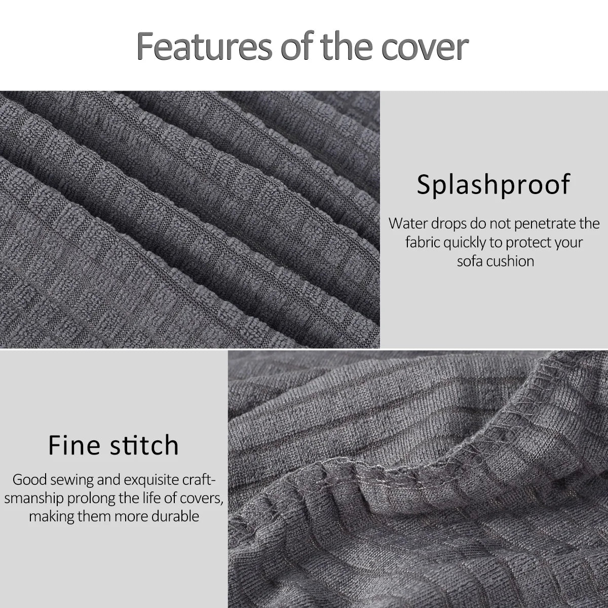 Sofa Armrest Cover Spandex SOLENIA