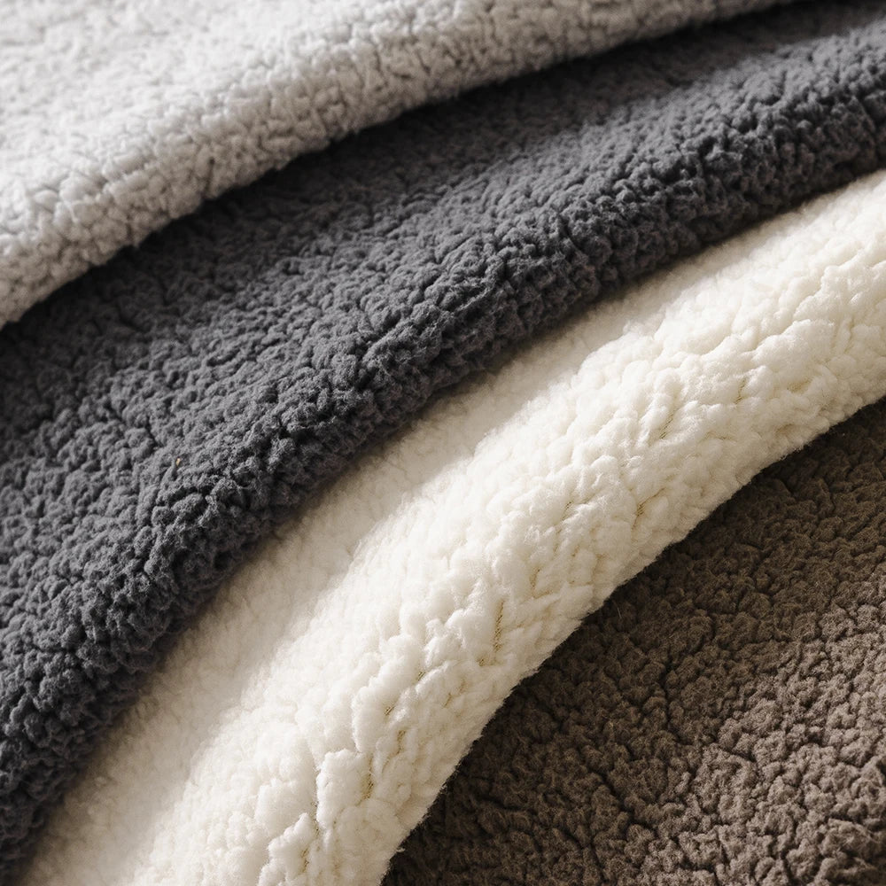 Sofa Armrest Cover Plush 2 Pcs ARVELIN