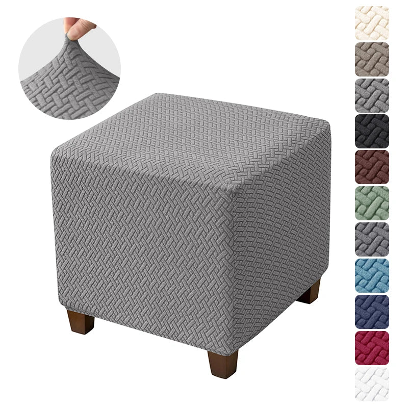 Stool Cover Jacquard Elastic CALAVO