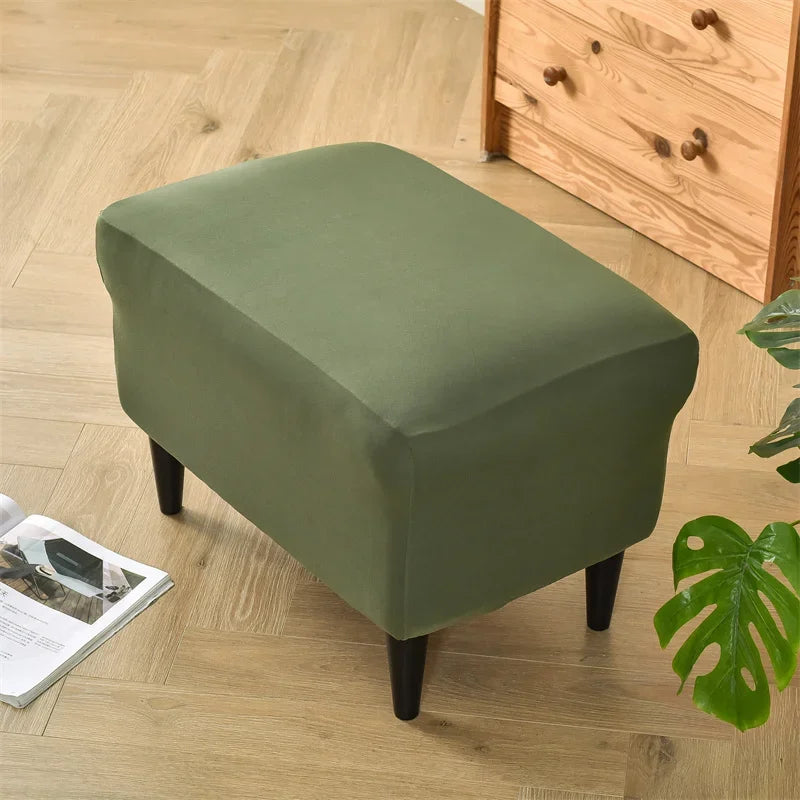Club Chair Cover Stretch Solid Color SAVELIO