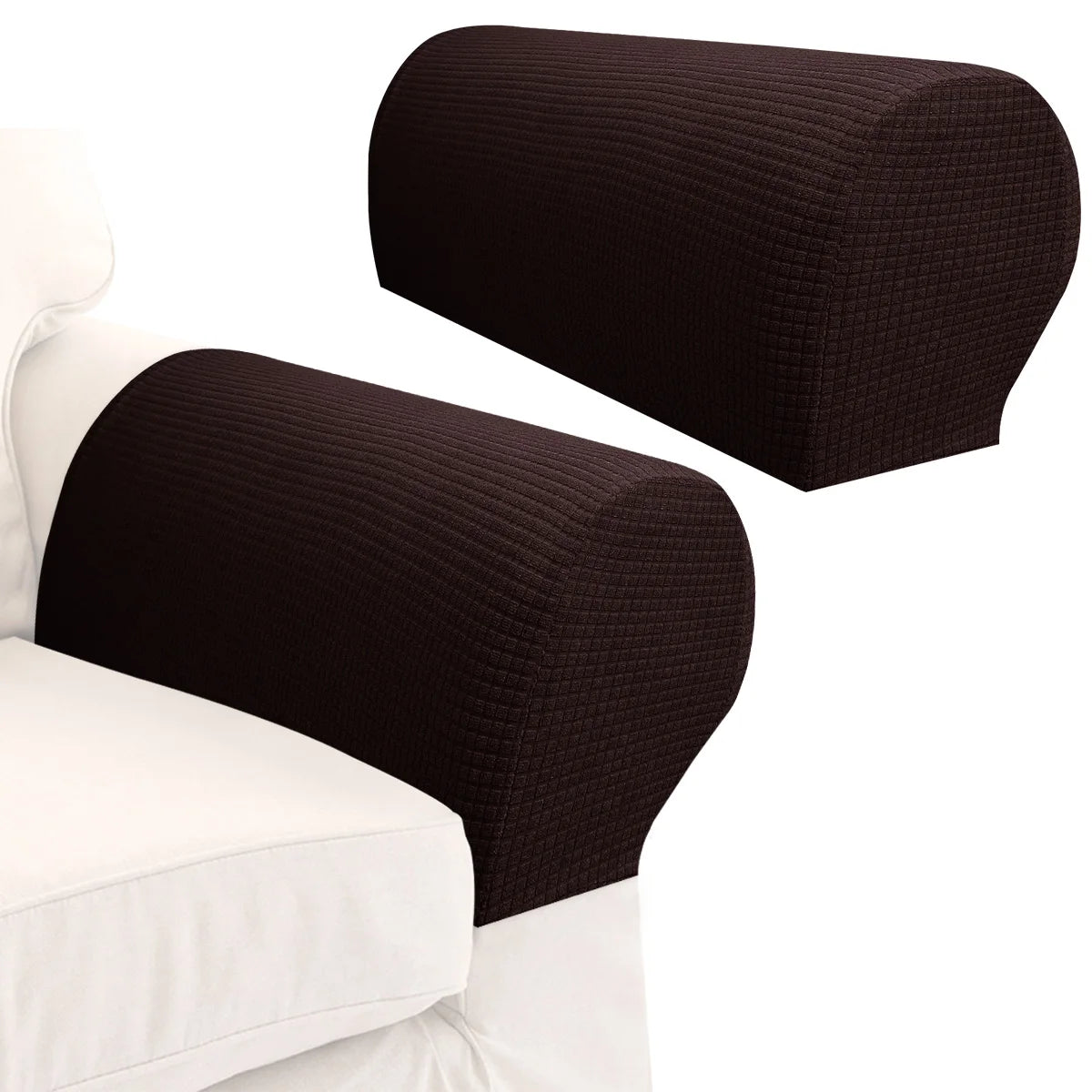 Sofa Armrest Cover Spandex SOLENIA