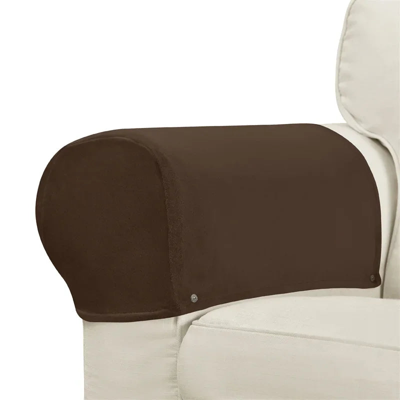Sofa Armrest Cover Velvet VELUNO