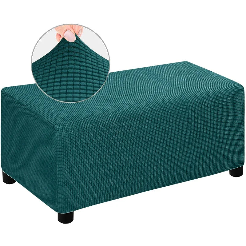 Ottoman Cover Jacquard Stretch SOLVARE