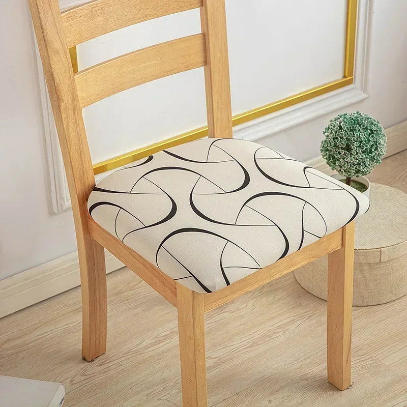 Chair Seat Cushion Cover Jacquard SOLAVO