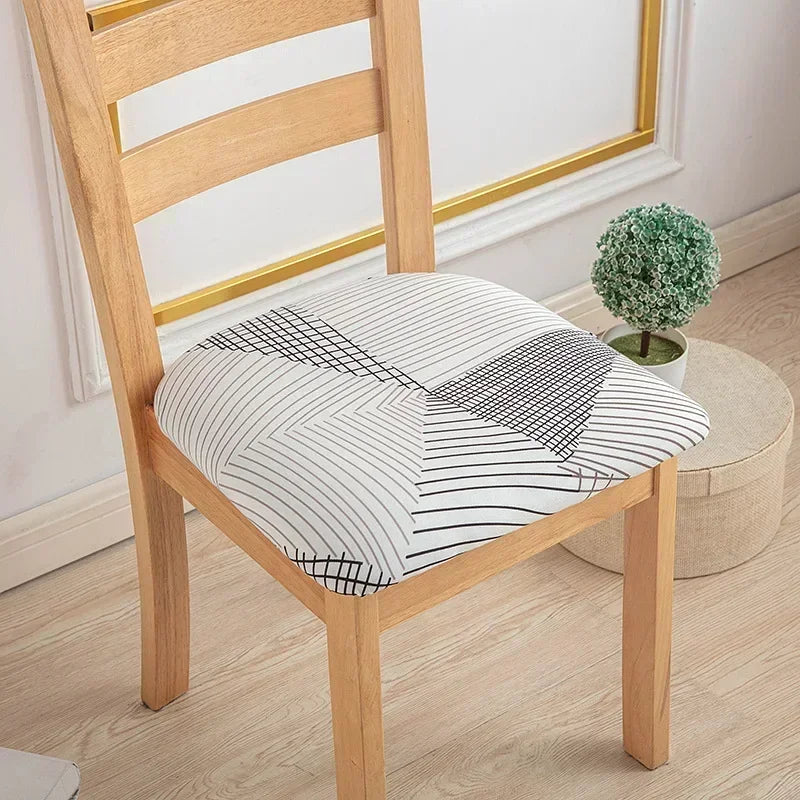 Chair Seat Cushion Cover Jacquard SOLAVO