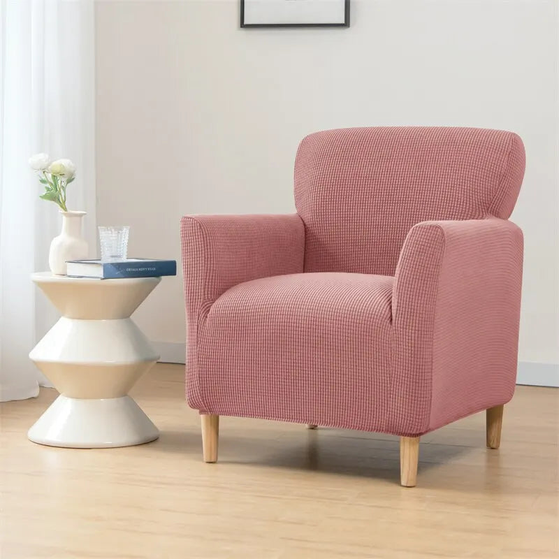 Club Chair Slipcover Polar Fleece LUNARIX