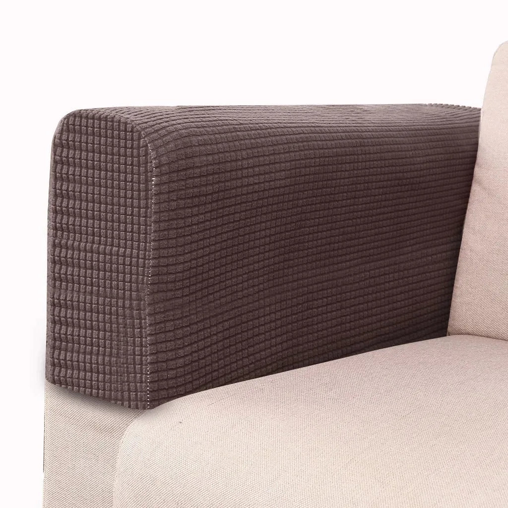 Sofa Armrest Cover Jacquard 2pcs SOLENI