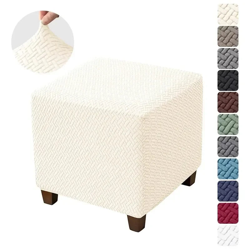 Stool Cover Jacquard Elastic CALAVO