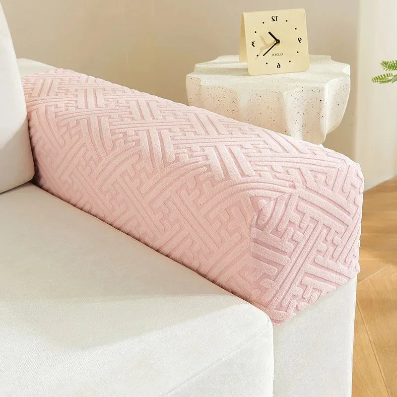 Sofa Armrest Cover Jacquard CELINA