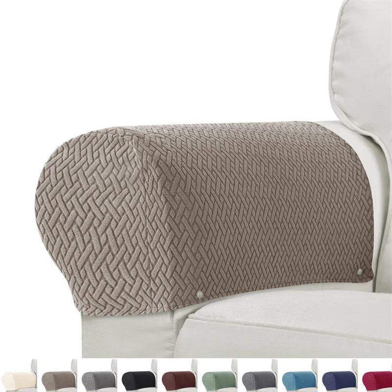 Sofa Armrest Cover Jacquard 2-Piece SOLARE