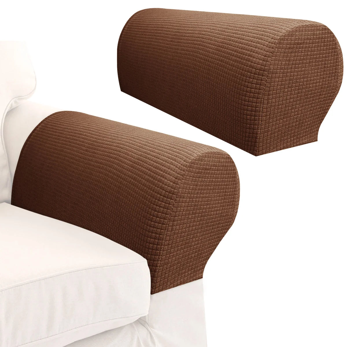 Sofa Armrest Cover Spandex SOLENIA