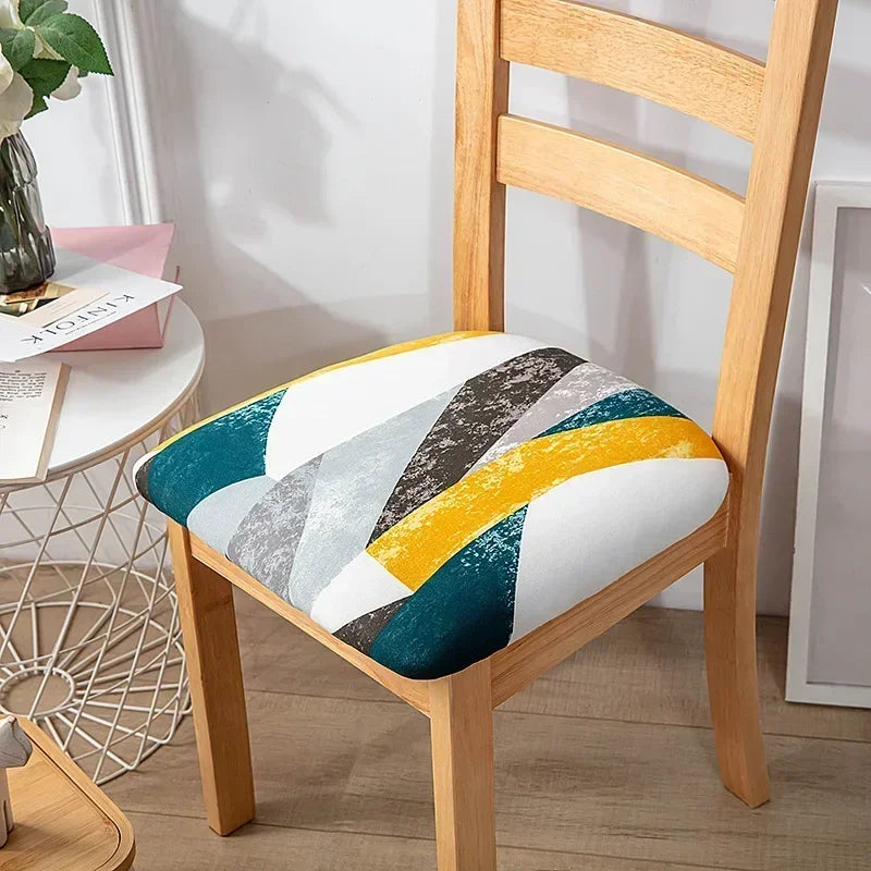 Chair Seat Cushion Covers Waterproof Fabric SAVENIA