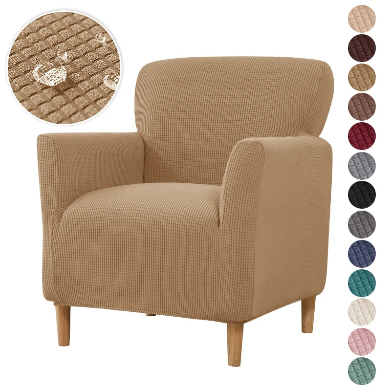 Accent Chair Slipcover Waterproof Fleece SOLIVI