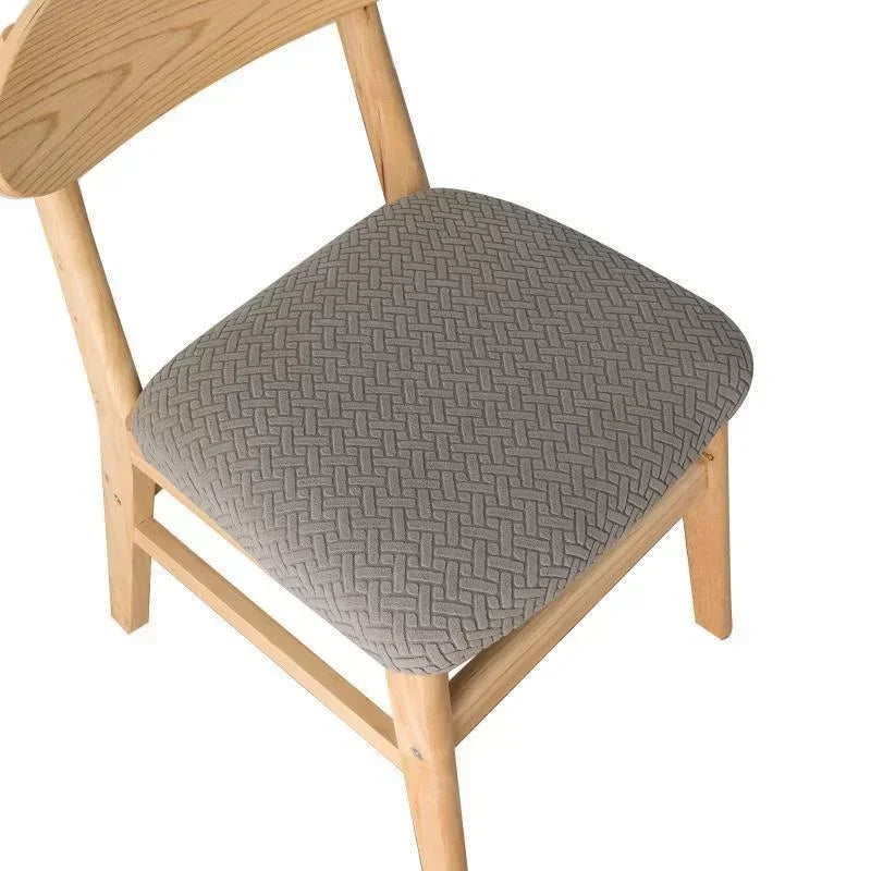 Chair Seat Cushion Cover Jacquard Stretch JASLIO