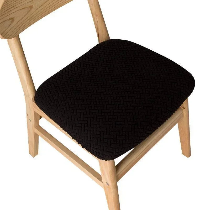 Chair Seat Cushion Cover Jacquard Stretch JASLIO
