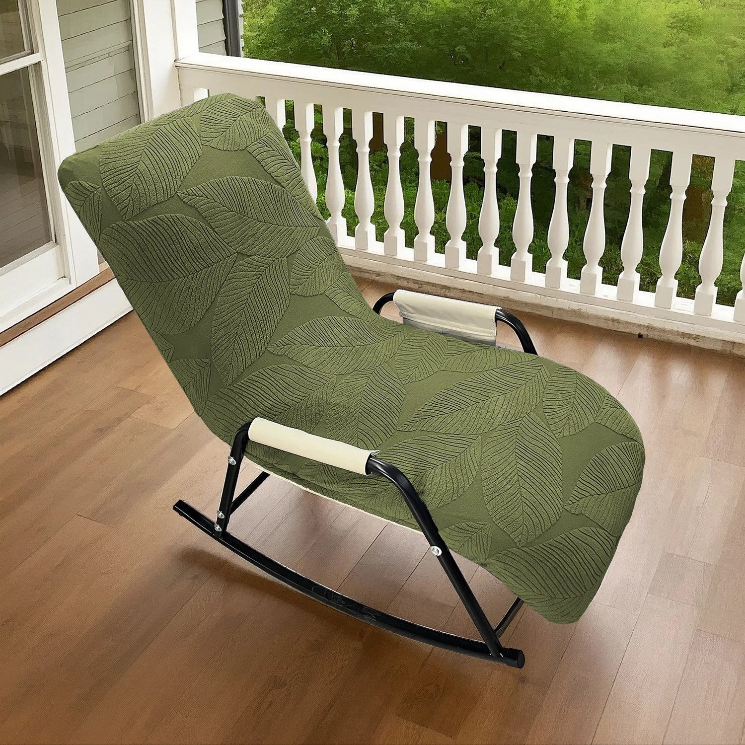 Rocking Chair Slipcover Polyester ARMOYA