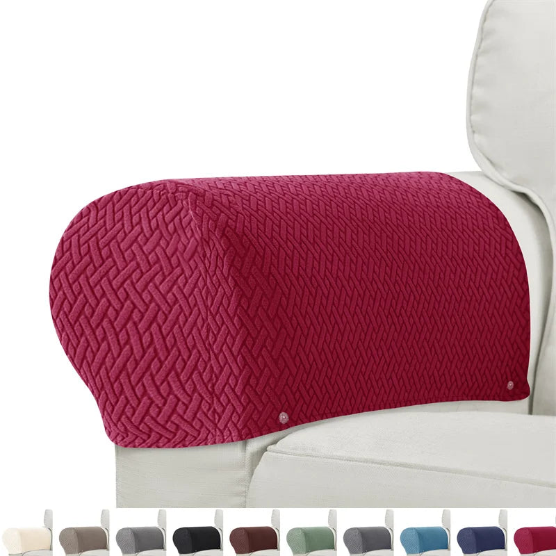 Sofa Armrest Cover Jacquard 2-Piece SOLARE