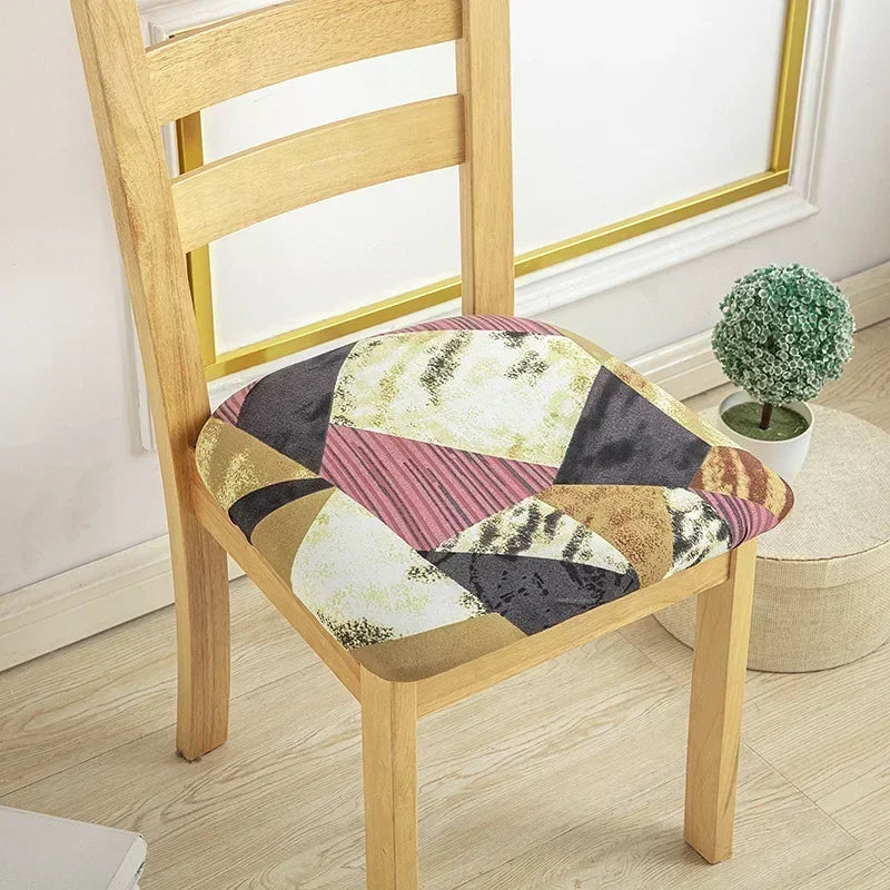 Chair Seat Cushion Cover Jacquard SOLAVO