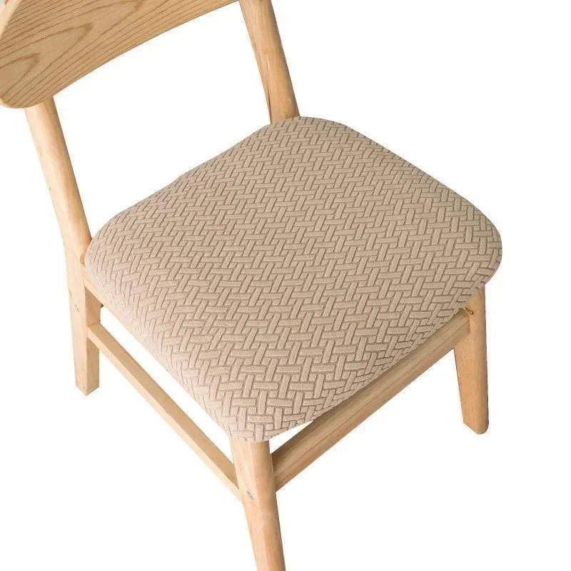 Chair Seat Cushion Cover Jacquard Stretch JASLIO