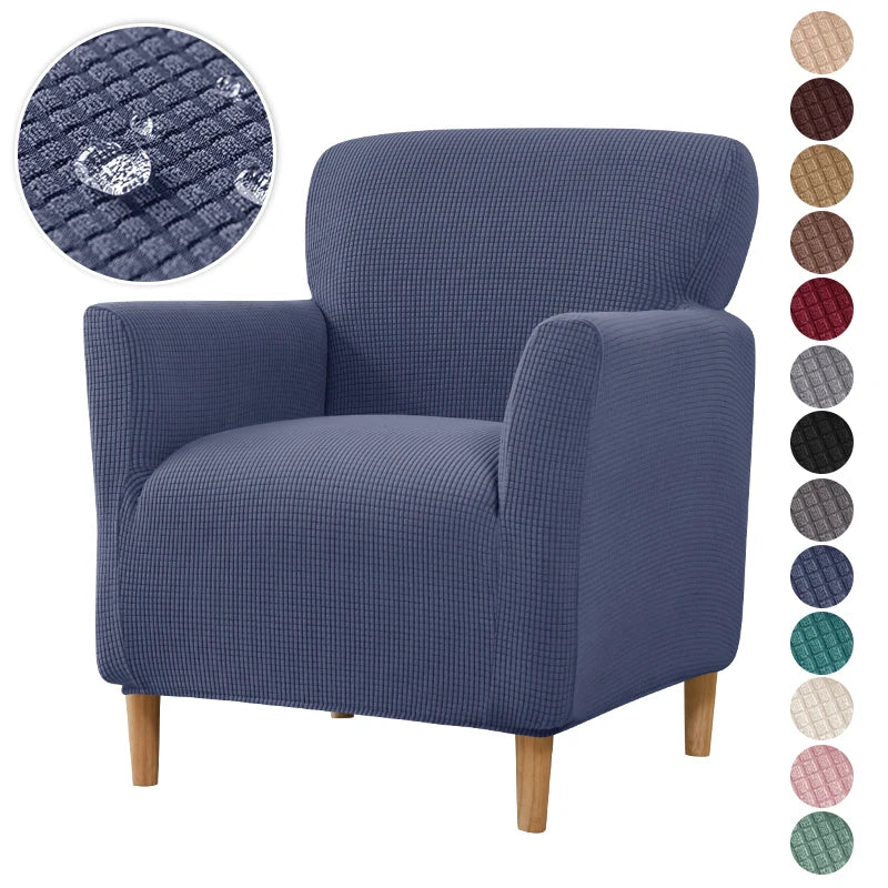 Accent Chair Slipcover Waterproof Fleece SOLIVI