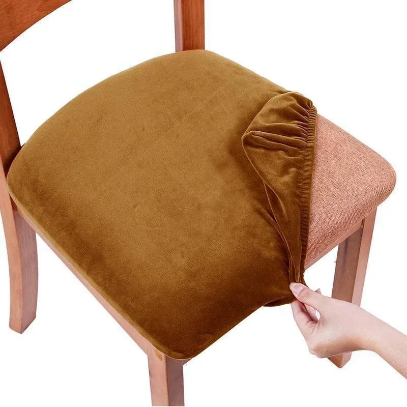 Chair Seat Cushion Cover Elastic Washable CALVINO