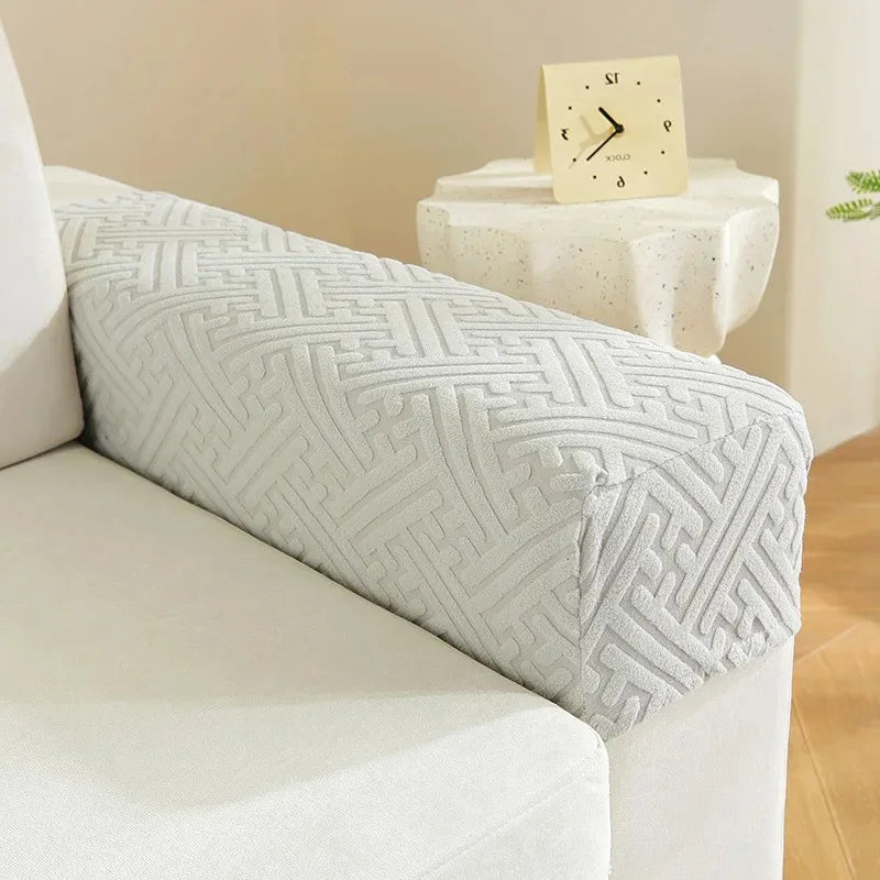 Sofa Armrest Cover Jacquard CELINA