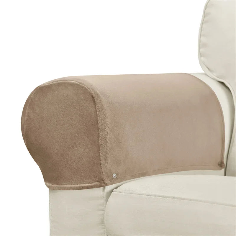 Sofa Armrest Cover Velvet VELUNO