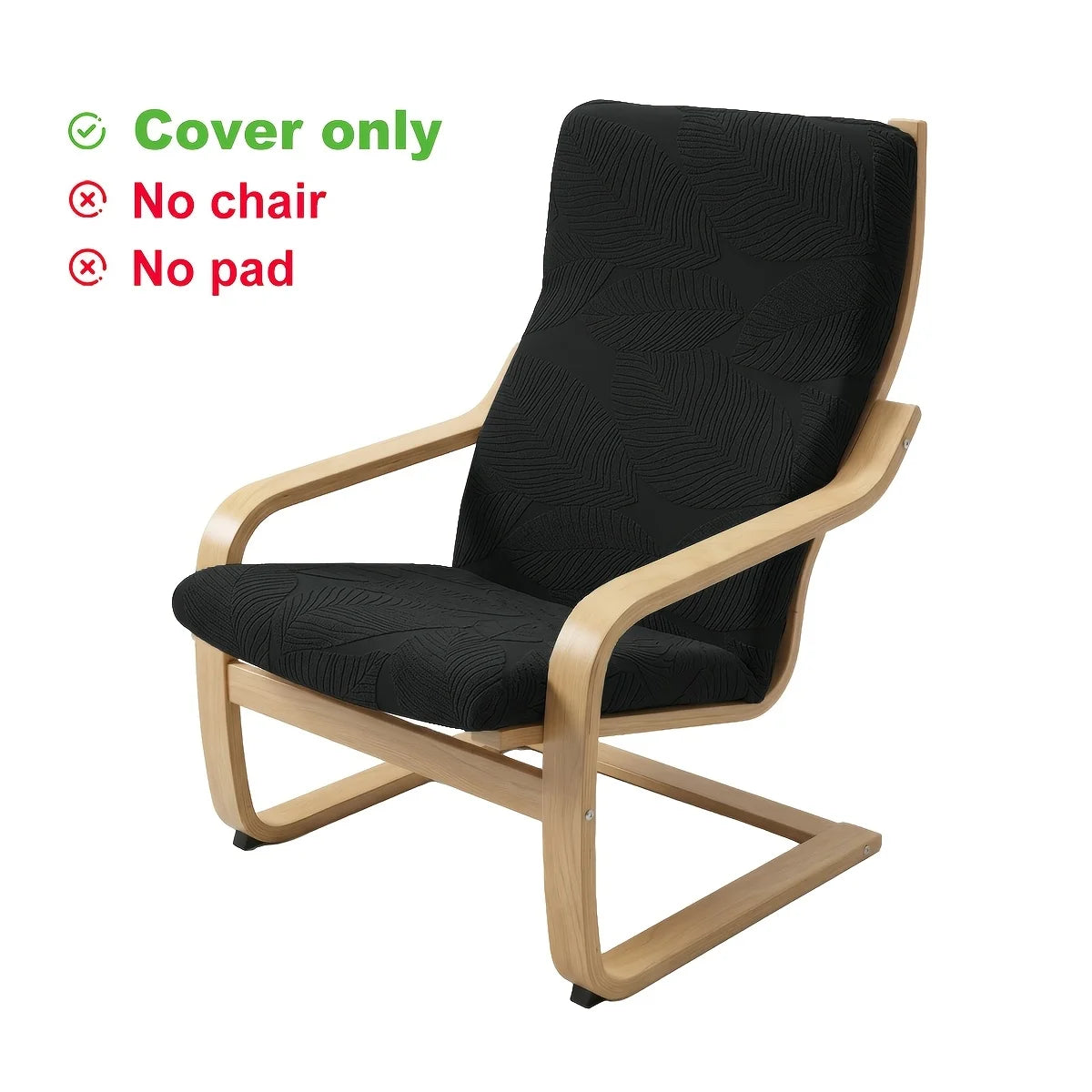 Jacquard Poang Chair Cover Stretch VELARIS