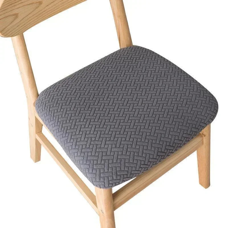 Chair Seat Cushion Cover Jacquard Stretch JASLIO