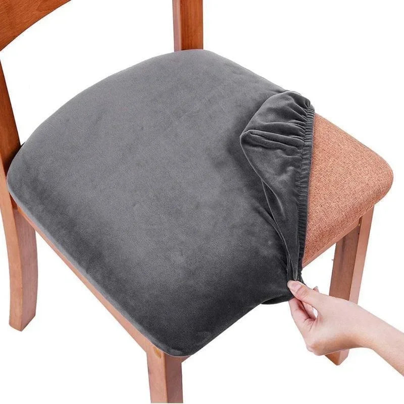Chair Seat Cushion Cover Elastic Washable CALVINO