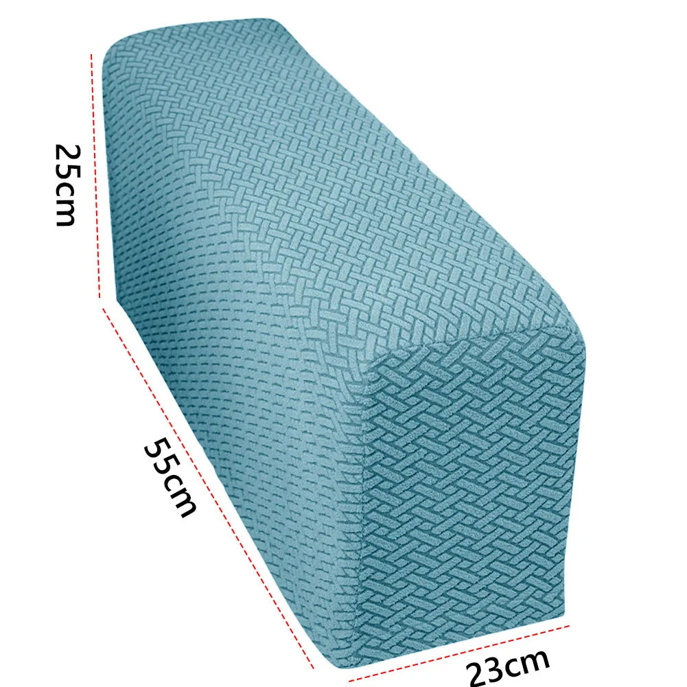Sofa Armrest Covers Checkered Elastic CALDIVO