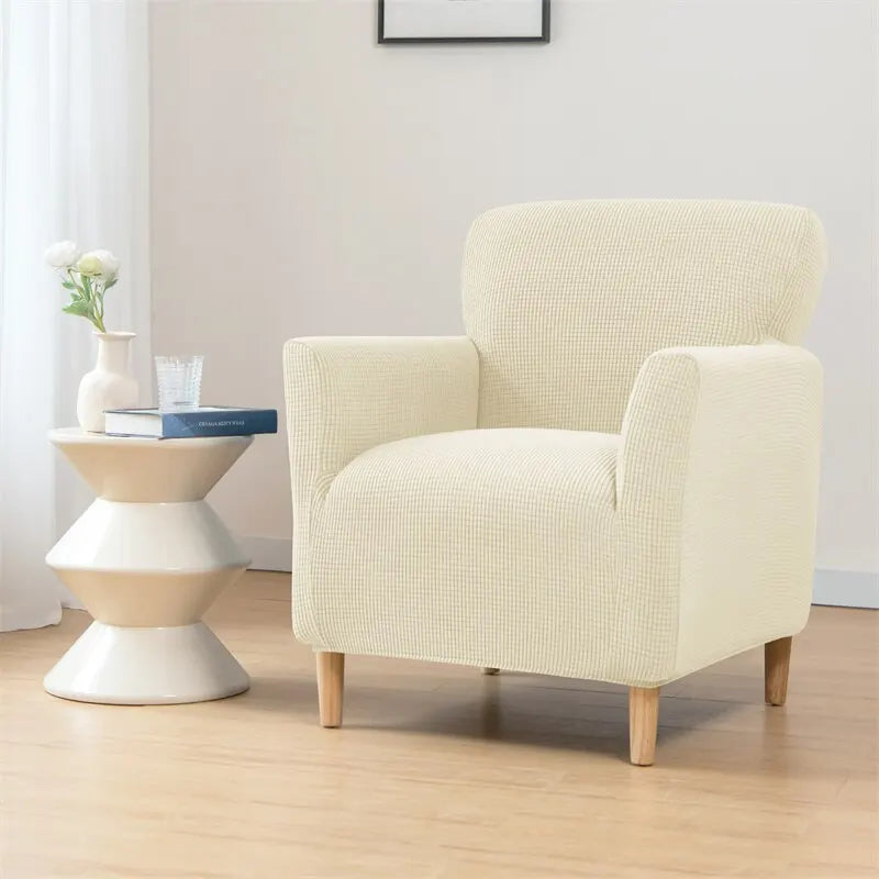 Club Chair Slipcover Polar Fleece LUNARIX