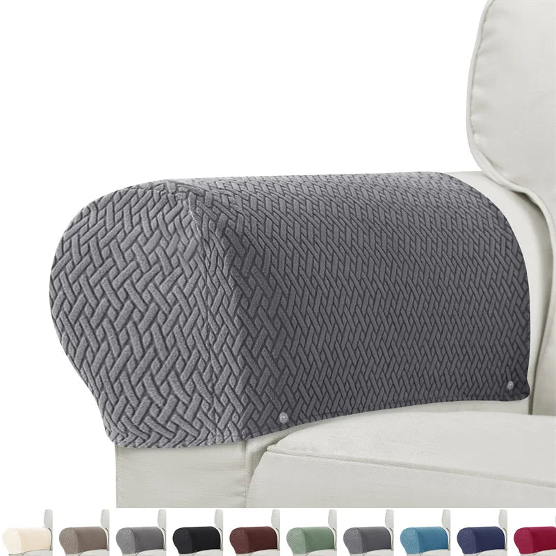 Sofa Armrest Cover Jacquard 2-Piece SOLARE