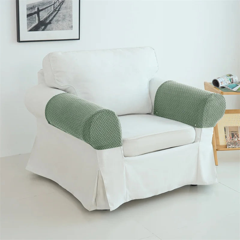 Sofa Armrest Cover Jacquard 2-Piece SOLARE