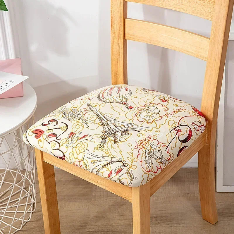 Chair Seat Cushion Covers Waterproof Fabric SAVENIA