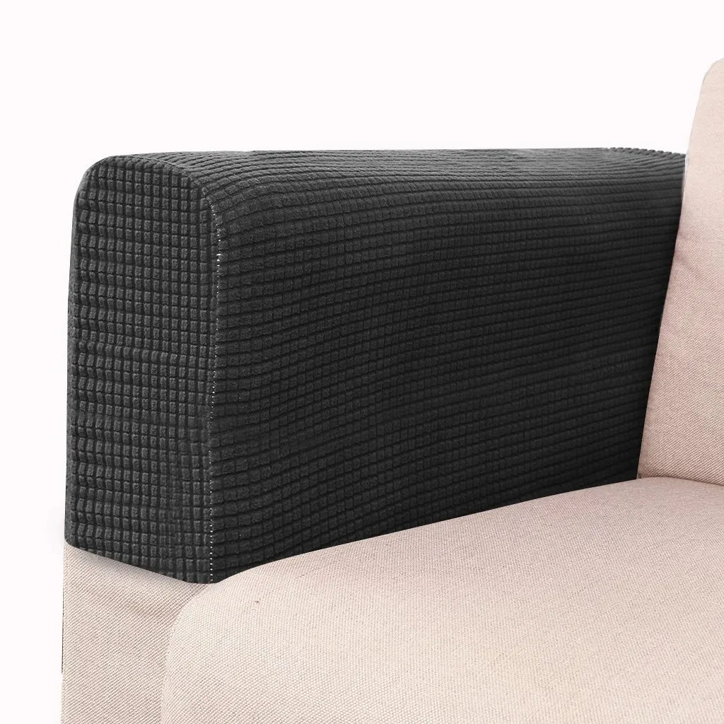 Sofa Armrest Cover Jacquard 2pcs SOLENI