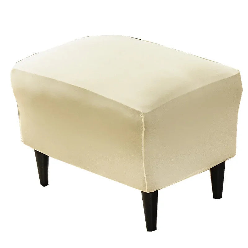 Club Chair Cover Stretch Solid Color SAVELIO