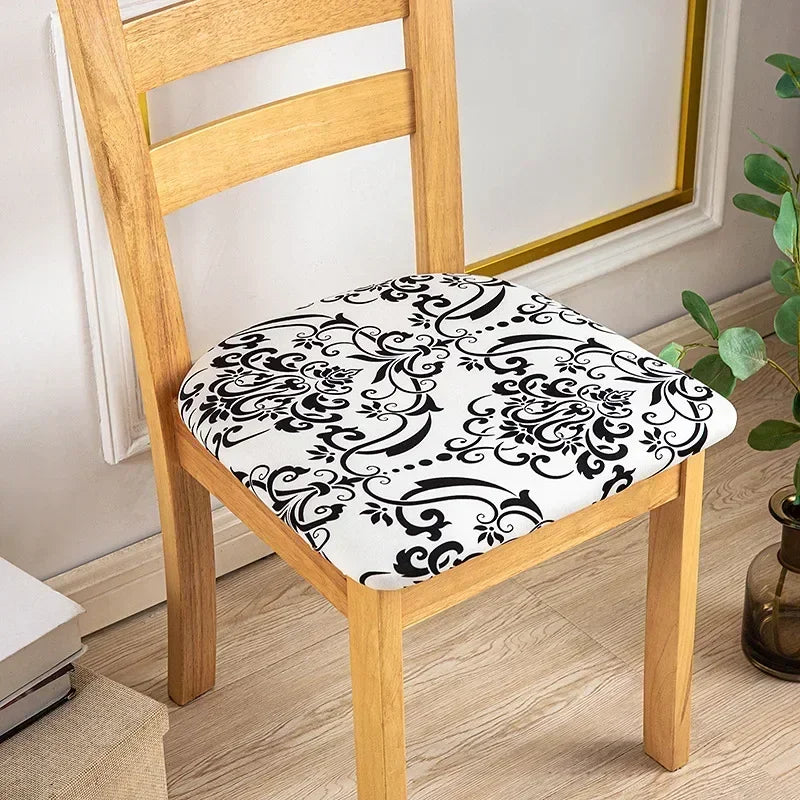 Chair Seat Cushion Covers Waterproof Fabric SAVENIA