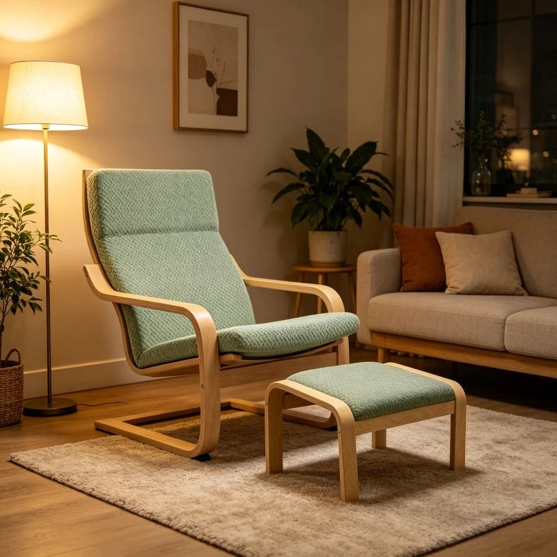 Poang Chair Slipcover Jacquard SERUNIA