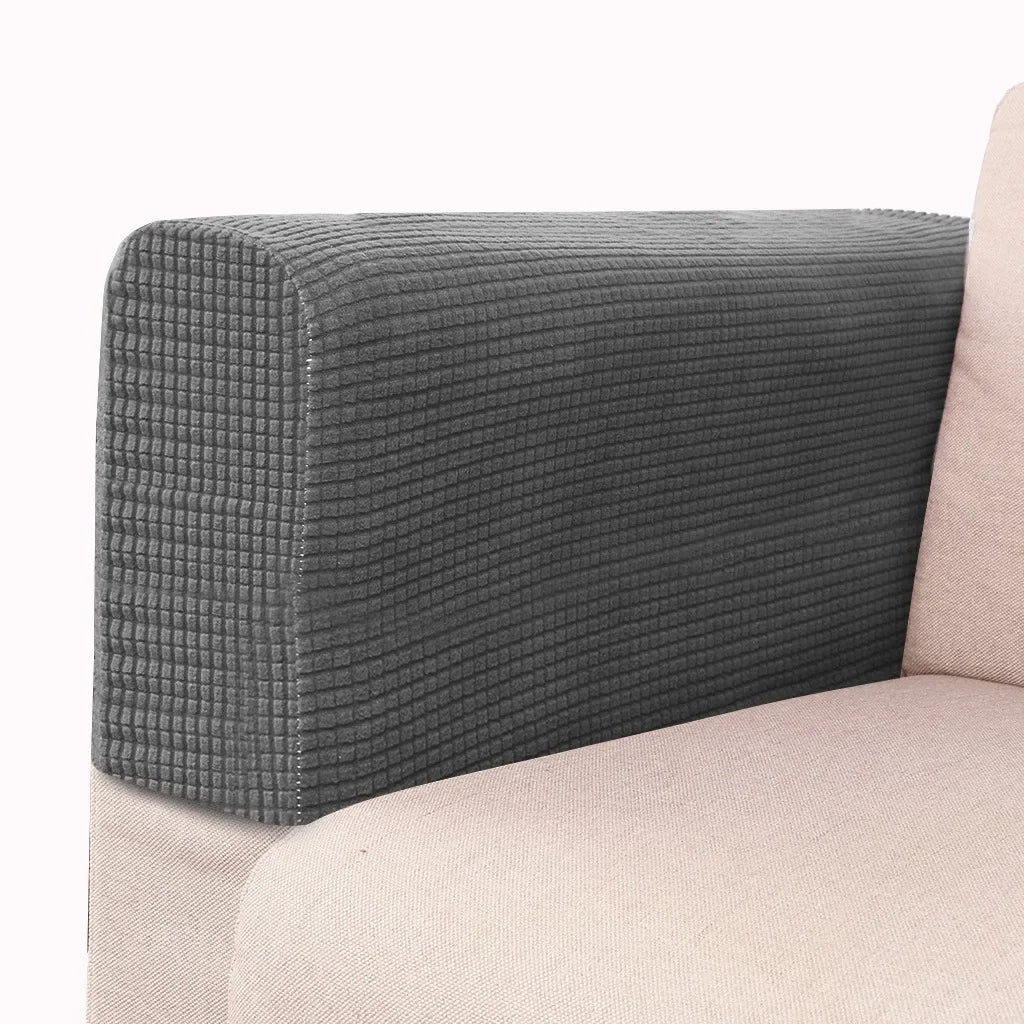 Sofa Armrest Covers Fleece Set of 2 SOLVENA