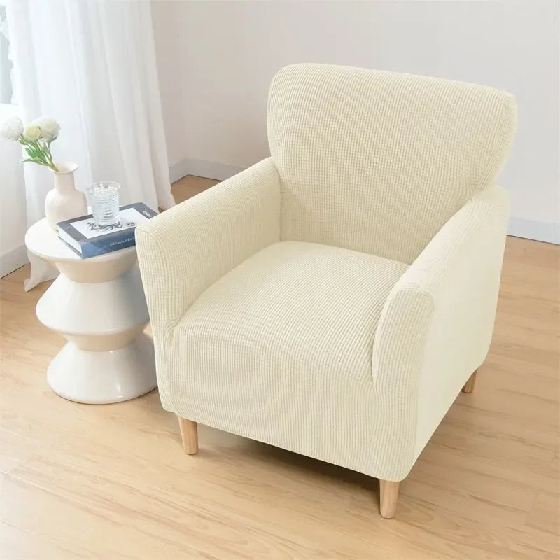 Club Chair Slipcover Polar Fleece LUNARIX