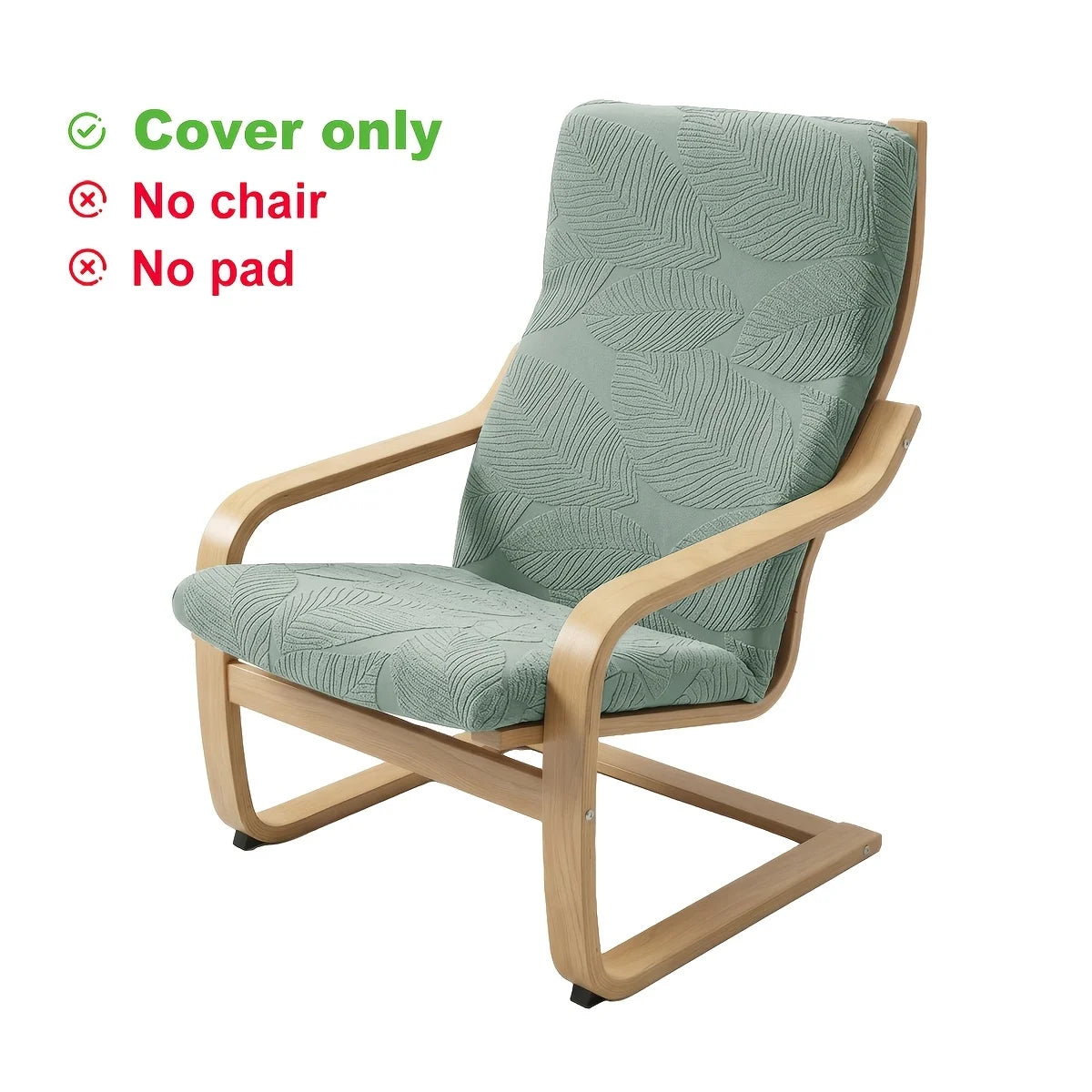 Jacquard Poang Chair Cover Stretch VELARIS