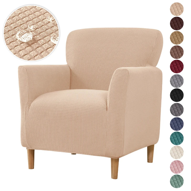 Accent Chair Slipcover Waterproof Fleece SOLIVI