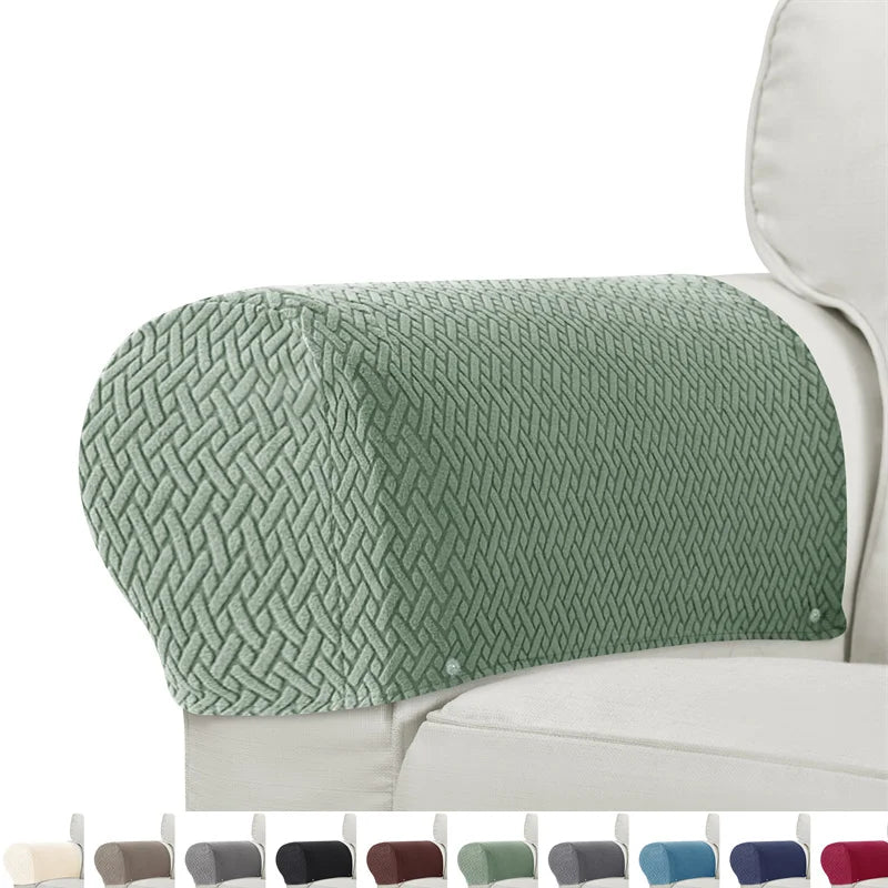 Sofa Armrest Cover Jacquard 2-Piece SOLARE