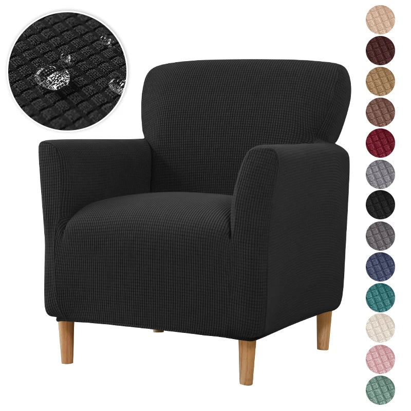 Accent Chair Slipcover Waterproof Fleece SOLIVI