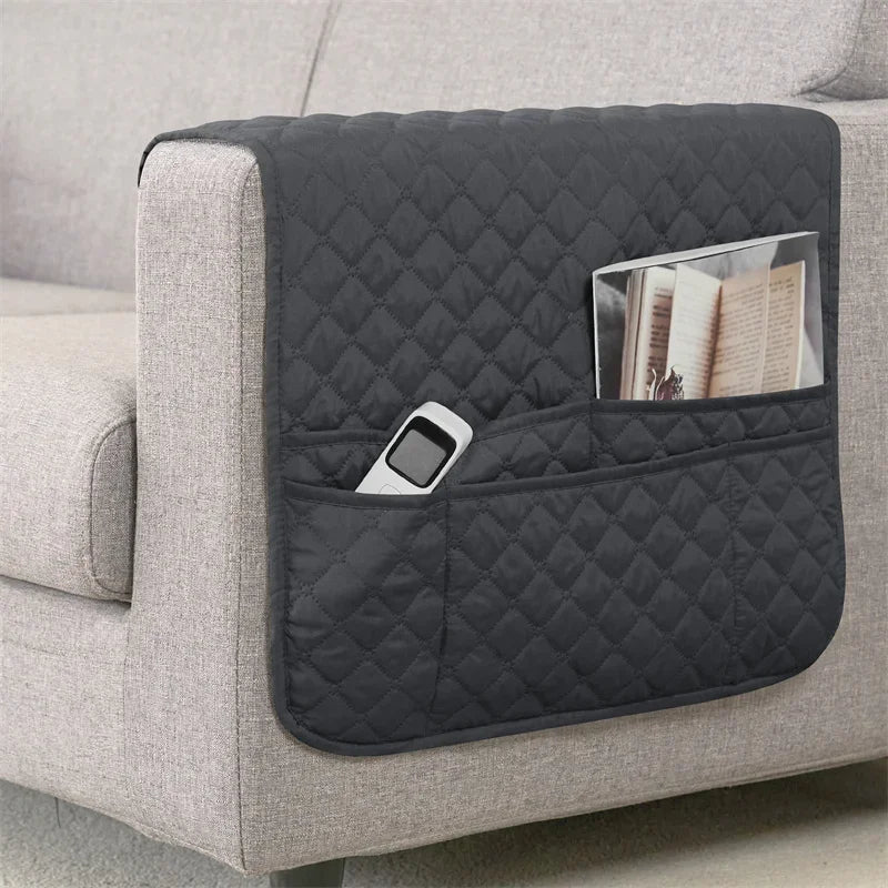 Sofa Armrest Cover Quilted Polyester SOLERIA