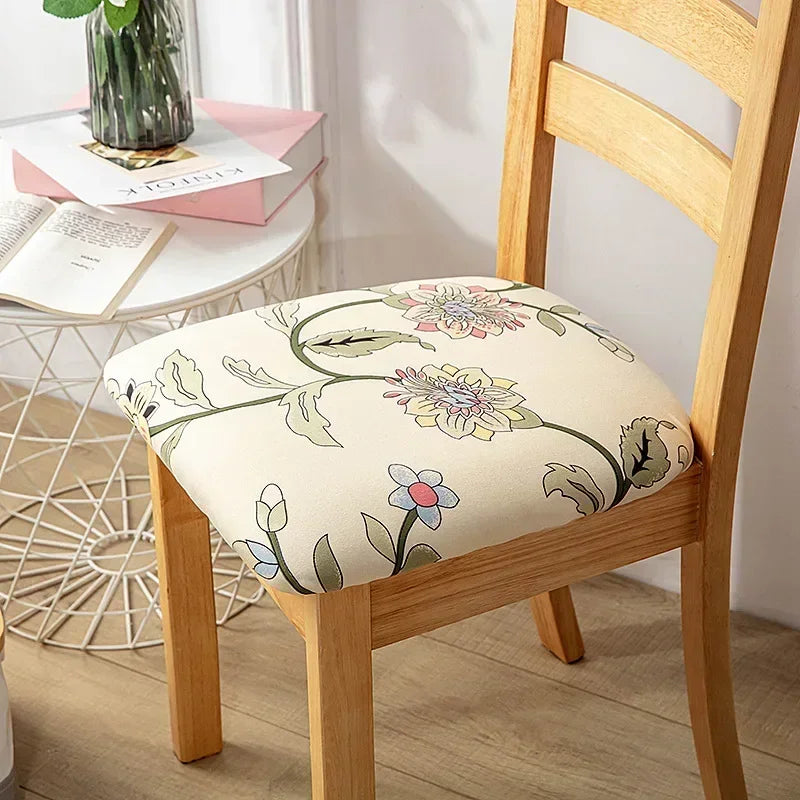 Chair Seat Cushion Covers Waterproof Fabric SAVENIA