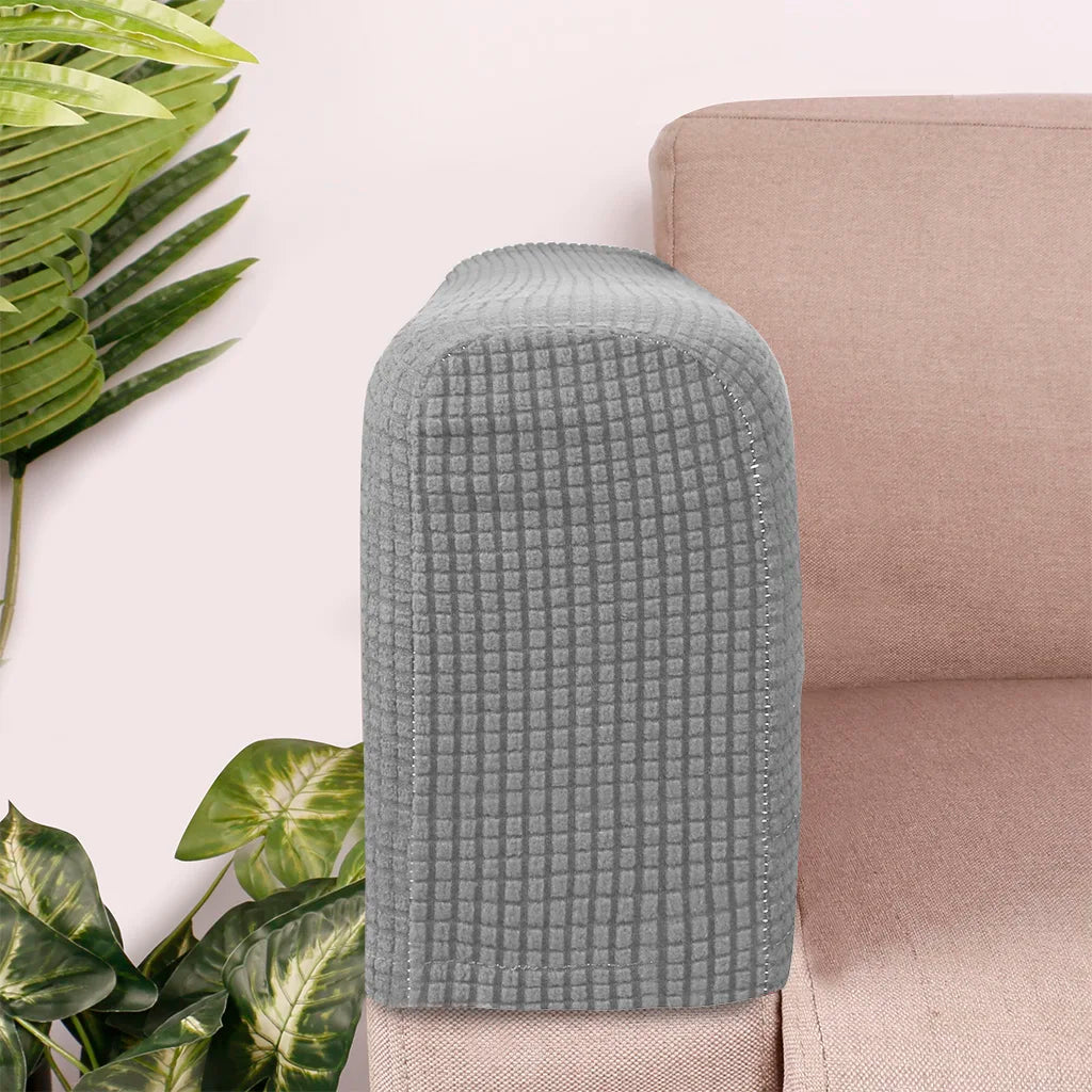 Sofa Armrest Covers Fleece Set of 2 SOLVENA