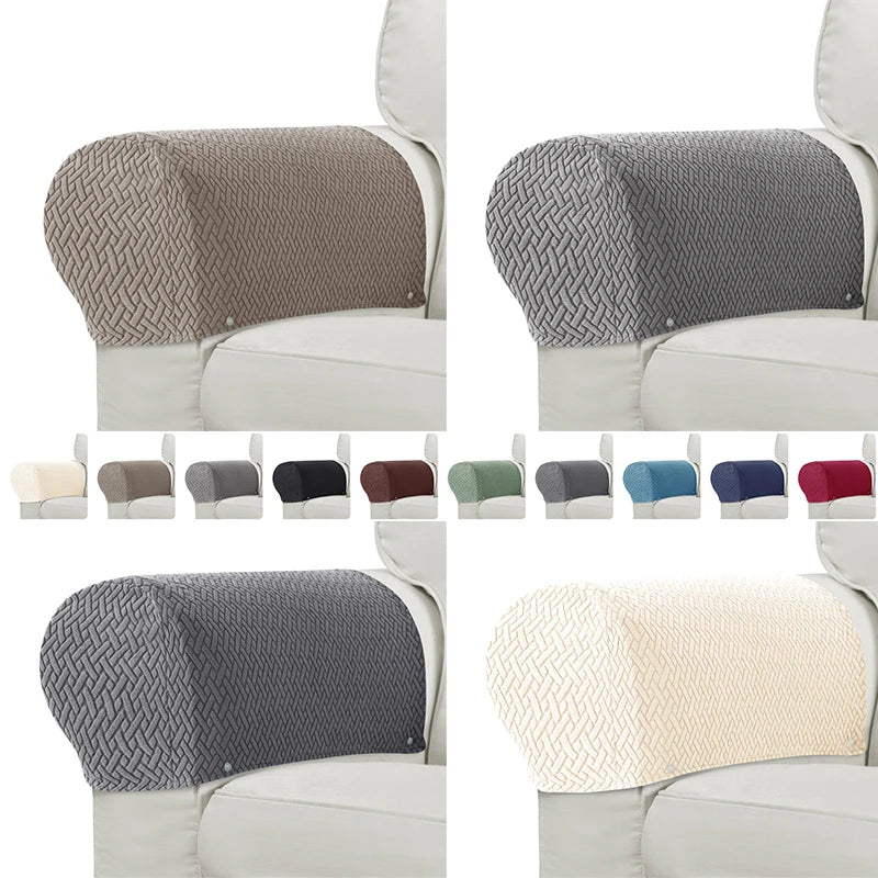Sofa Armrest Cover Jacquard ELMORAN