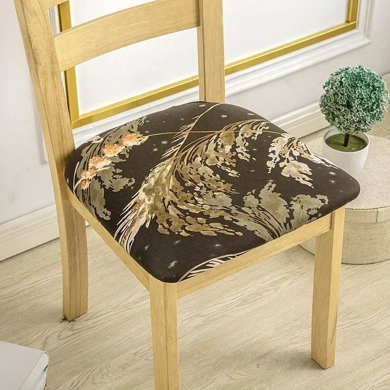 Chair Seat Cushion Cover Jacquard SOLAVO